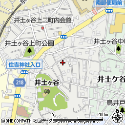井土ヶ谷上町町内会館周辺の地図