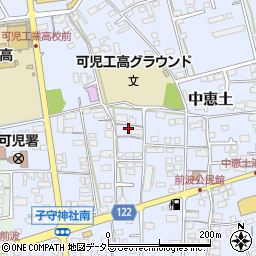 岐阜県可児市中恵土2221周辺の地図