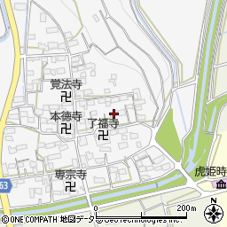 滋賀県長浜市中野町546周辺の地図