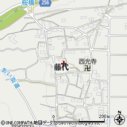 岐阜県揖斐郡池田町藤代743-4周辺の地図