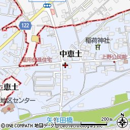 岐阜県可児市中恵土1523周辺の地図