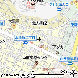 横浜代行運転サービス本社周辺の地図
