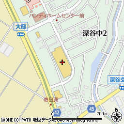 キャンドゥハンディホームセンター綾瀬店周辺の地図