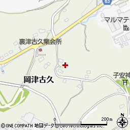 神奈川県厚木市岡津古久318周辺の地図