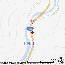 長野県飯田市上村207周辺の地図