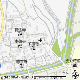 滋賀県長浜市中野町551周辺の地図