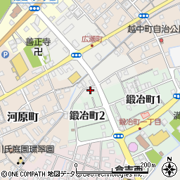 鳥取県倉吉市広瀬町2015周辺の地図