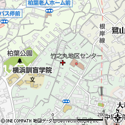 神奈川県横浜市中区竹之丸147周辺の地図