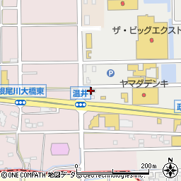 株式会社宇野石油　根尾川大橋給油所周辺の地図