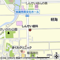 岐阜県本巣市軽海439周辺の地図
