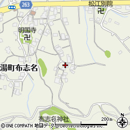 島根県松江市玉湯町布志名228周辺の地図
