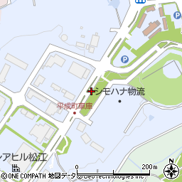 島根県松江市平成町周辺の地図