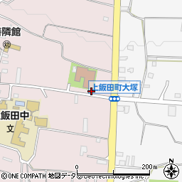 神奈川県横浜市泉区上飯田町3876周辺の地図