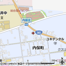 滋賀県長浜市内保町2769周辺の地図