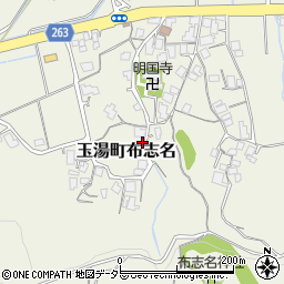 島根県松江市玉湯町布志名358周辺の地図