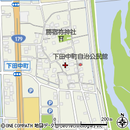 鳥取県倉吉市下田中町129周辺の地図