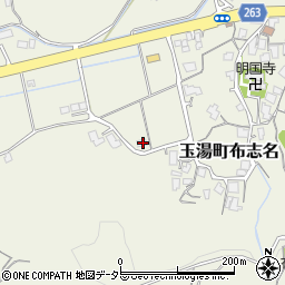 島根県松江市玉湯町布志名531周辺の地図
