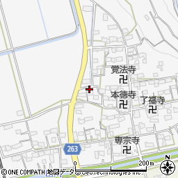 滋賀県長浜市中野町603周辺の地図