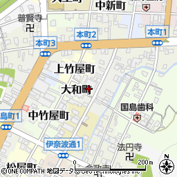 河田剣道具店周辺の地図