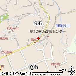 長野県飯田市立石51周辺の地図