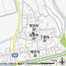 滋賀県長浜市中野町587周辺の地図