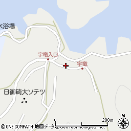 島根県出雲市大社町宇龍61周辺の地図