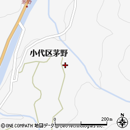 兵庫県美方郡香美町小代区茅野455周辺の地図