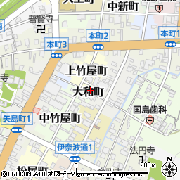 岐阜県岐阜市大和町周辺の地図