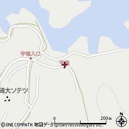 島根県出雲市大社町宇龍52周辺の地図