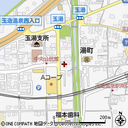 島根県松江市玉湯町湯町1771周辺の地図