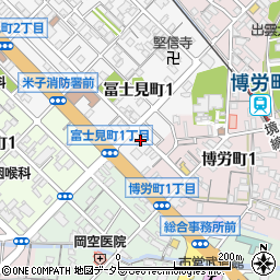 鳥取県米子市冨士見町1丁目6周辺の地図