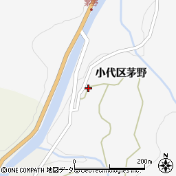 兵庫県美方郡香美町小代区茅野511周辺の地図