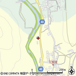 滋賀県米原市下板並639-1周辺の地図