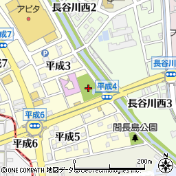 平成公園周辺の地図