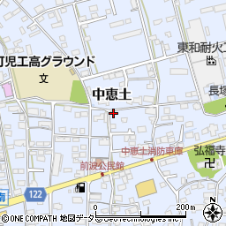 岐阜県可児市中恵土109周辺の地図