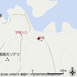 島根県出雲市大社町宇龍53周辺の地図