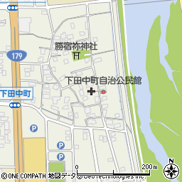 鳥取県倉吉市下田中町127周辺の地図