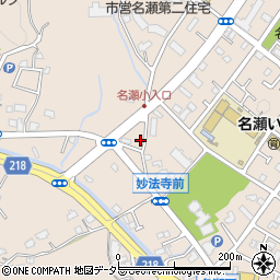 神奈川県横浜市戸塚区名瀬町1089周辺の地図