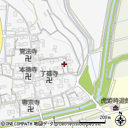 滋賀県長浜市中野町554周辺の地図
