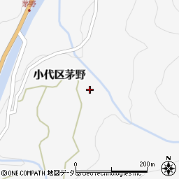 兵庫県美方郡香美町小代区茅野449周辺の地図