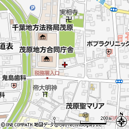 千葉県茂原市高師1055周辺の地図
