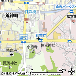 鳥取県倉吉市住吉町93-1周辺の地図