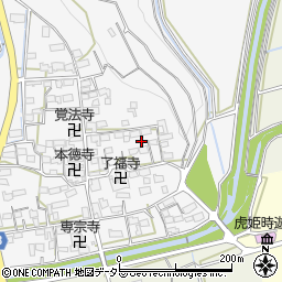 滋賀県長浜市中野町552周辺の地図