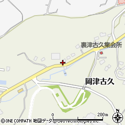 神奈川県厚木市岡津古久26周辺の地図