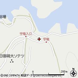 島根県出雲市大社町宇龍58周辺の地図