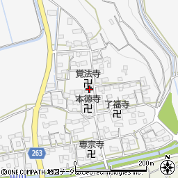 滋賀県長浜市中野町710周辺の地図