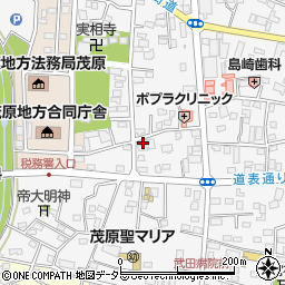 千葉県茂原市高師1002-2周辺の地図