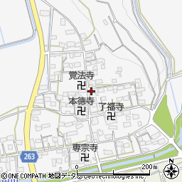 滋賀県長浜市中野町584周辺の地図