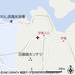 島根県出雲市大社町宇龍84周辺の地図