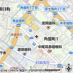 中海テレビ放送周辺の地図